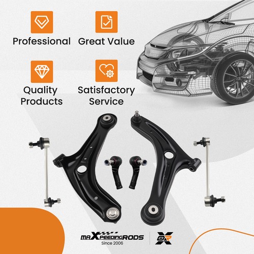 Control arms wishbones - 6x, +